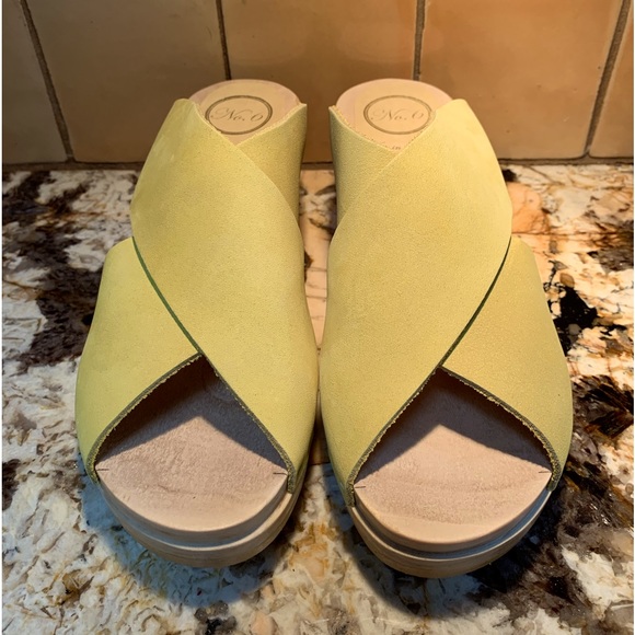 Mix No. 6 Shoes - Beautiful NIB No. 6 leather crossover mules.